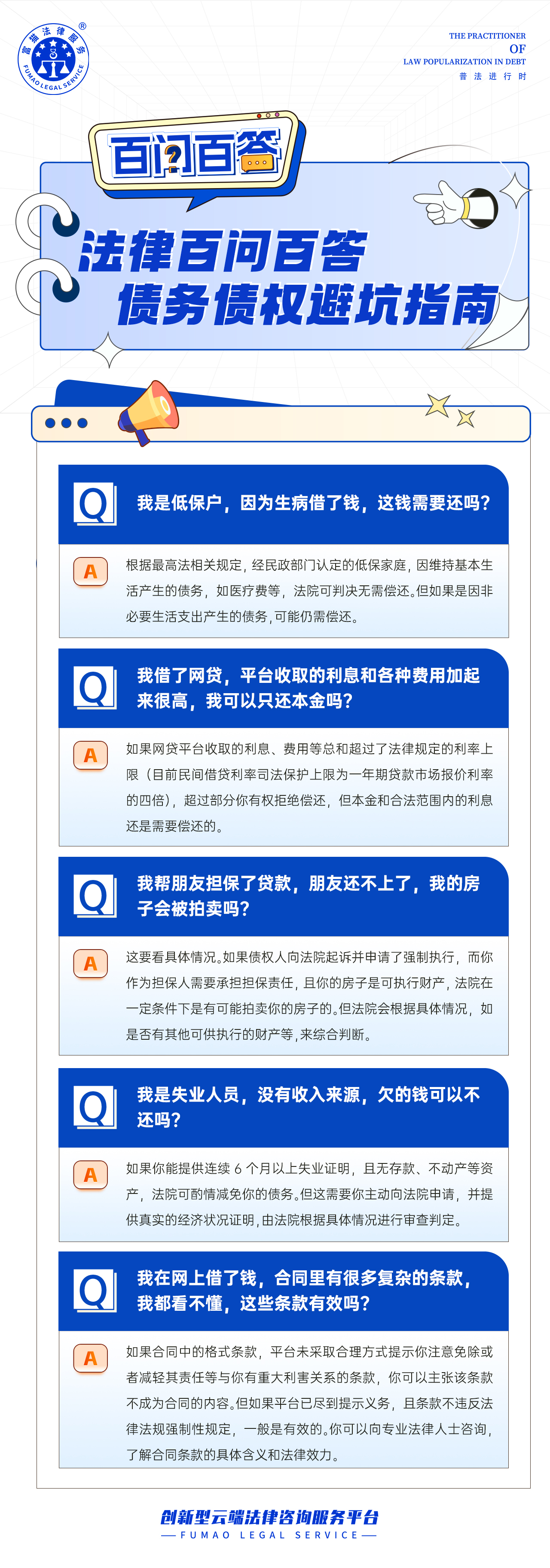 富猫法务：债务债权避坑指南